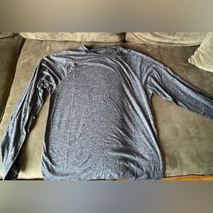 Rhone REIGN LONG SLEEVE in grey/blue